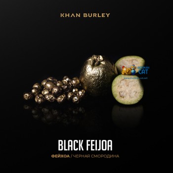 Табак для кальяна Khan Burley Black Feijoa (Хан Берли Фейхоа Черная Смородина) 40г Акцизный